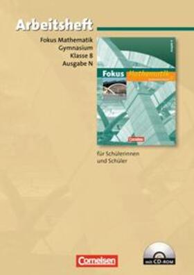 Scholz / Lütticken / Krysmalski |  Fokus Mathematik 8. Schuljahr. Arbeitsheft. Gymnasium. Ausgabe N | Buch |  Sack Fachmedien