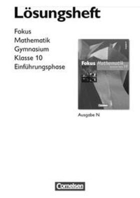 Höffken / Krysmalski / Lütticken |  Fokus Mathematik - Gymnasium - Ausgabe N / 10. Schuljahr: Einführungsphase - Lösungen zum Schülerbuch | Buch |  Sack Fachmedien