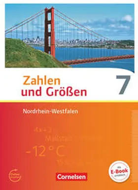 Gabriel / Wennekers / Knospe |  Zahlen und Größen 7. Schuljahr. Schülerbuch.  Nordrhein-Westfalen Kernlehrpläne | Buch |  Sack Fachmedien