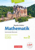 Bigalke / Köhler / Kuschnerow |  Mathematik Sekundarstufe II - Rheinland-Pfalz Grundfach Band 2 - Analytische Geometrie, Stochastik | Buch |  Sack Fachmedien