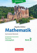 Bigalke / Köhler / Kuschnerow |  Mathematik Sekundarstufe II Leistungsfach Band 2 - Analytische Geometrie, Stochastik - Rheinland-Pfalz. Schülerbuch. | Buch |  Sack Fachmedien