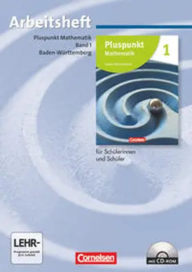  Pluspunkt Mathematik 1. Neubearbeitung. Arbeitsheft mit Lösungen und CD-ROM. Baden-Württemberg | Buch |  Sack Fachmedien