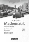 Bigalke / Köhler / Kuschnerow |  Mathematik Sekundarstufe II Band Q 1: Grundkurs - 1. Halbjahr - Qualifikationsphase - Hessen. Lösungen zum Schülerbuch | Buch |  Sack Fachmedien