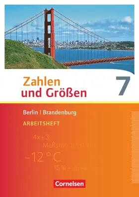 Gabriel / Wennekers / Knospe |  Zahlen und Größen 7. Schuljahr. Arbeitsheft mit Online-Lösungen. Berlin und Brandenburg | Buch |  Sack Fachmedien