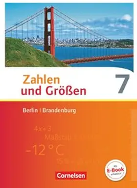 Berkemeier / Wennekers / Bonus |  Zahlen und Größen 7. Schuljahr. Schülerbuch Berlin und Brandenburg | Buch |  Sack Fachmedien