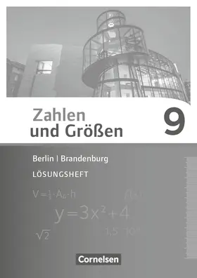  Zahlen und Größen 9. Schuljahr - Berlin und Brandenburg - Lösungen zum Schülerbuch | Buch |  Sack Fachmedien