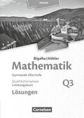 Bigalke / Köhler / Kuschnerow |  Mathematik  Leistungskurs 3. Halbjahr - Hessen - Band Q3. Lösungen zum Schülerbuch | Buch |  Sack Fachmedien