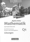 Bigalke / Köhler / Kuschnerow |  Bigalke/Köhler: Mathematik - Grund- und Leistungskurs 4. Halbjahr - Hessen - Band Q4. Lösungen zum Schülerbuch | Buch |  Sack Fachmedien