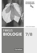 Armbruster / Budde / Schulz |  Fokus Biologie 7./8. Schuljahr - Baden-Württemberg -  Lösungen zum Schülerbuch mit Hilfekärtchen | Buch |  Sack Fachmedien