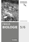 Budde / Hörenberg / Schulz |  Fokus Biologie 5./6. Schuljahr Lösungen. Niedersachsen | Buch |  Sack Fachmedien