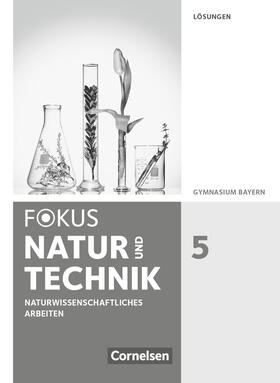 Janisch | Fokus Biologie 5. Jahrgangsstufe - Gymnasium Bayern - Natur und Technik: Naturwissenschaftliches Arbeiten. Lösungen zum Schülerbuch | Buch | 978-3-06-014295-8 | sack.de