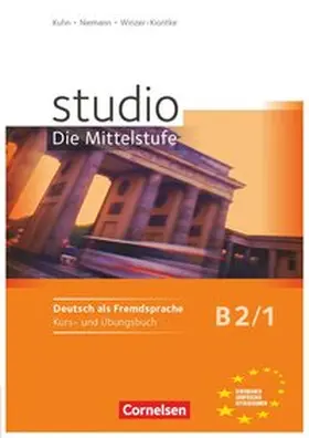 Kuhn / Funk / Winzer-Kiontke |  studio d 1 - Mittelstufe. Kurs- und Übungsbuch | Buch |  Sack Fachmedien
