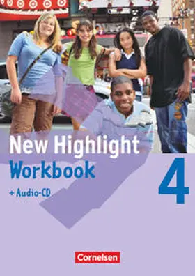 Berwick |  New Highlight 4: 8. Schuljahr. Workbook mit Text-CD | Buch |  Sack Fachmedien