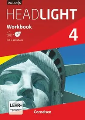 Berwick |  English G Headlight 04: 8. Schuljahr. Workbook mit CD-ROM (e-Workbook) und Audios online | Buch |  Sack Fachmedien