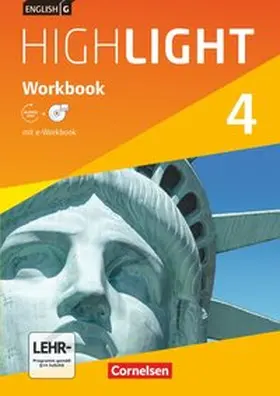 Berwick |  English G Highlight 04: 8. Schuljahr. Workbook mit e-Workbook und Audios online | Buch |  Sack Fachmedien