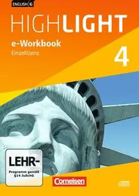  English G Highlight - Hauptschule / Band 4: 8. Schuljahr - e-Workbook auf CD-ROM | Sonstiges |  Sack Fachmedien