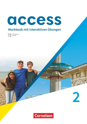 Brandt |  Access Band 2: 6. Schuljahr - Allgemeine Ausgabe 2022 - Workbook mit interaktiven Übungen | Buch |  Sack Fachmedien