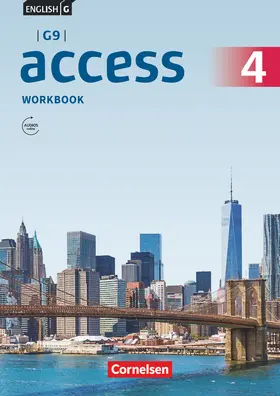  English G Access G9 Band 4 Ausgabe 2019: Workbook mit Audios online | Buch |  Sack Fachmedien