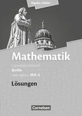 Bigalke / Köhler / Kuschnerow |  Mathematik Sekundarstufe II Leistungskurs MA-3 . Qualifikationsphase. Lösungen zum Schülerbuch Berlin | Buch |  Sack Fachmedien