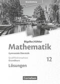 Kuschnerow / Köhler / Ledworuski |  Bigalke/Köhler: Mathematik - 12. Schuljahr - Grundkurs - Brandenburg - Lösungen zum Schülerbuch | Buch |  Sack Fachmedien