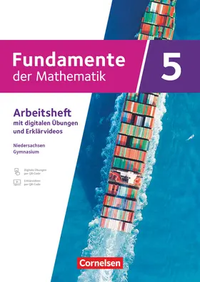  Fundamente der Mathematik 5. Schuljahr - Ausgabe Niedersachsen ab 2024 - Arbeitsheft mit Erklärfilmen und digitalen Übungen | Buch |  Sack Fachmedien