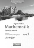 Bigalke / Köhler / Kuschnerow |  Bigalke/Köhler: Mathematik. Band 1. Analysis. Mecklenburg-Vorpommern. Lösungen zum Schülerbuch | Buch |  Sack Fachmedien