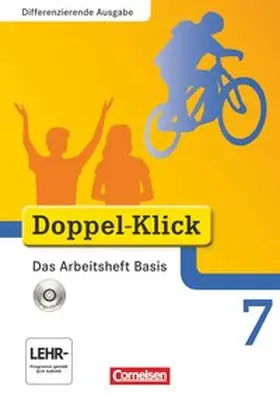 Adam / Wurst-Falck / Bentin |  Doppel-Klick - Differenzierende Ausgabe. 7. Schuljahr. Das Arbeitsheft Basis mit CD-ROM | Buch |  Sack Fachmedien
