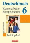 Wagener / Schurf / Adam |  Deutschbuch 6. Schuljahr Trainingsheft. Klassenarbeiten, Kompetenztests Hessen | Buch |  Sack Fachmedien
