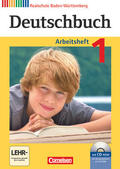 Hörburger / Fogt / Fulde |  Deutschbuch 1: 5. Schuljahr. Arbeitsheft mit Lösungen und Übungs-CD-ROM. Realschule Baden-Württemberg | Buch |  Sack Fachmedien