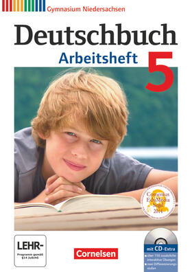 Wagener / Diehm / Schurf |  Deutschbuch 5. Schuljahr. Arbeitsheft mit Lösungen und Übungs-CD-ROM. Gymnasium Niedersachsen | Buch |  Sack Fachmedien