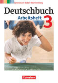 Fingerhut / Schurf / Fischer |  Deutschbuch Gymnasium 3: 7. Schuljahr. Arbeitsheft mit Lösungen. Baden-Württemberg | Buch |  Sack Fachmedien