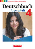 Fingerhut / Schurf / Fischer |  Deutschbuch 04: 8. Schuljahr. Arbeitsheft mit Lösungen. Gymnasium Baden-Württemberg | Buch |  Sack Fachmedien