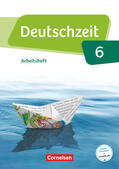 Adams / Rusnok / Cuntz |  Deutschzeit 6. Schuljahr - Allgemeine Ausgabe - Arbeitsheft mit Lösungen | Buch |  Sack Fachmedien