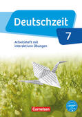 Banneck / Fandel / Cuntz |  Deutschzeit 7. Schuljahr - Allgemeine Ausgabe - Arbeitsheft mit interaktiven Übungen auf scook.de | Buch |  Sack Fachmedien