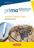 Baumbach / Steinig-Brettschneider / Cakir-Dikkaya |  Prima ankommen Geschichte, Erdkunde, Politik: Klasse 5/6 - Arbeitsbuch DaZ mit Lösungen | Buch |  Sack Fachmedien