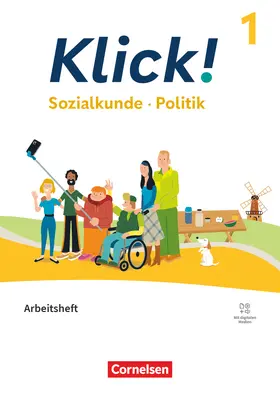 Fink / Richardy |  Klick! Band 1: 5./6. Schuljahr - Sozialkunde, Politik - Fachhefte für alle Bundesländer - Ausgabe ab 2024 - Arbeitsheft mit digitalen Medien | Buch |  Sack Fachmedien