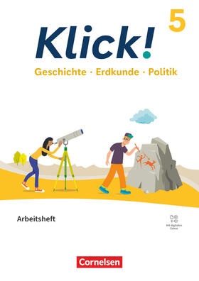 Richardy / Fink / Humann |  Klick! 5. Schuljahr. Geschichte, Erdkunde, Politik - Arbeitsheft mit digitalen Medien | Buch |  Sack Fachmedien
