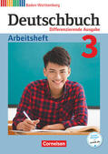 Fogt / Becker-Binder / Fulde |  Deutschbuch - Differenzierende Ausgabe Band 3: 7. Schuljahr- Baden-Württemberg - Arbeitsheft mit Lösungen | Buch |  Sack Fachmedien