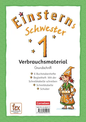 Maurach / Bauer / Pfeifer |  Einsterns Schwester - Erstlesen 1. Schuljahr Grundschrift: 6 Buchstabenhefte und Begleitheft im Schuber | Buch |  Sack Fachmedien