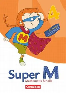 Braun / Manten / Hütten |  Super M 4. Schuljahr. Einstiege/Aufstiege. Arbeitsblätter zur Differenzierung. Östliche Bundesländer und Berlin | Buch |  Sack Fachmedien