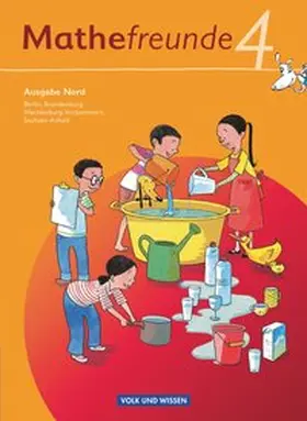 Elsner / Wallis / Fiedler |  Mathefreunde 4. Schuljahr. Schülerbuch mit Kartonbeilagen. Nord | Buch |  Sack Fachmedien