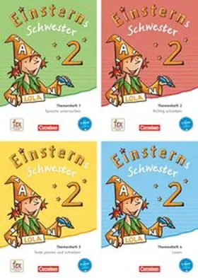 Bauer / Dreier-Kuzuhara / Maurach |  Einsterns Schwester - Sprache und Lesen 2. Schuljahr. Themenhefte 1-4 und Projektheft mit Schuber. Leihmaterial | Buch |  Sack Fachmedien