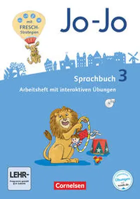 Brunold / Naumann-Harms / Meeh |  Jo-Jo Sprachbuch 3. Schuljahr - Allgemeine Ausgabe - Arbeitsheft | Buch |  Sack Fachmedien