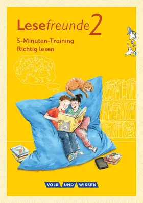 Hoppe |  Lesefreunde 2. Schuljahr. 5-Minuten-Training "Richtig lesen". Arbeitsheft. Östliche Bundesländer und Berlin | Buch |  Sack Fachmedien