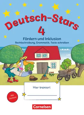 Dolenc-Petz / Eiband / Nagai |  Deutsch-Stars 4. Schuljahr. Fördern und Inklusion - Übungsheft. Mit Lösungen | Buch |  Sack Fachmedien
