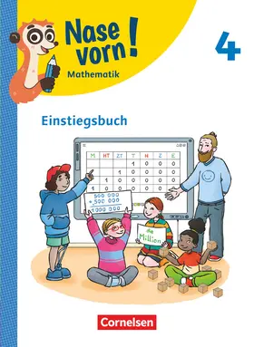  Nase vorn! 4. Schuljahr - Lehrwerk für Mathematik - Ausgabe 2023 - Einstiegsbuch | Buch |  Sack Fachmedien