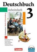 Fingerhut / Fischer / Wölfel |  Deutschbuch 3: 7. Schuljahr. Arbeitsheft mit Lösungen und CD-ROM. Gymnasium Baden-Württemberg | Buch |  Sack Fachmedien