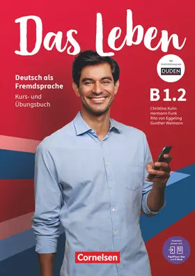 Nielsen / Funk / Kuhn |  Das Leben - Deutsch als Fremdsprache - Allgemeine Ausgabe - B1: Teilband 2. Kurs- und Übungsbuch - Mit PagePlayer-App | Buch |  Sack Fachmedien