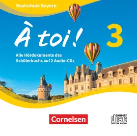  À toi ! Band 3 - Bayern - Audio-CDs | Sonstiges |  Sack Fachmedien