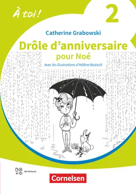 Grabowski |  À toi ! Band 2 - A1+ - Lektüre - Drôle d'anniversaire | Buch |  Sack Fachmedien